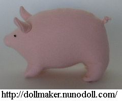 felt pig